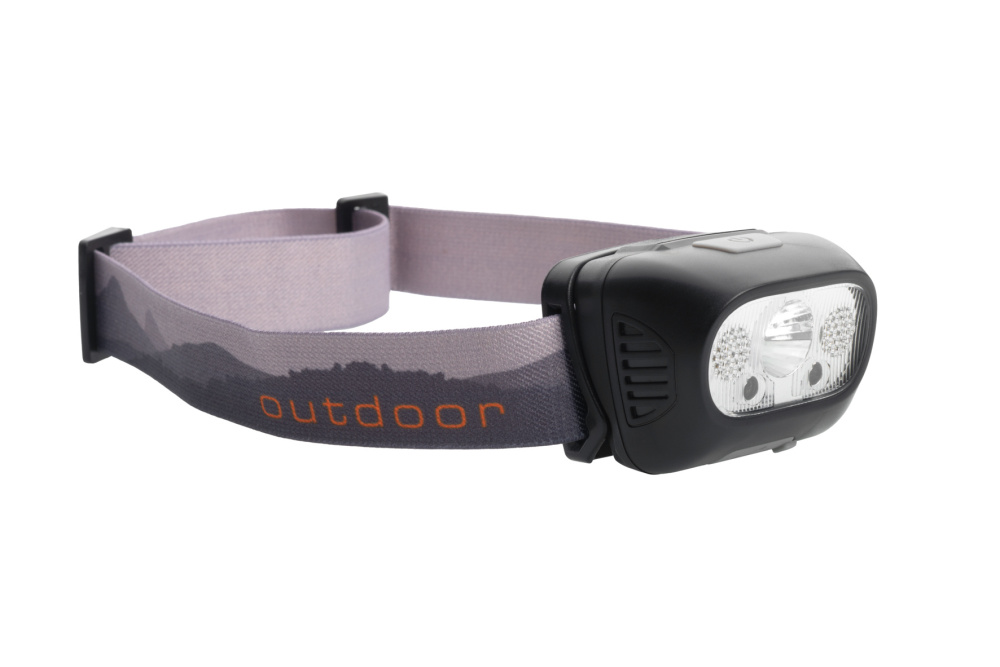 Logo trade corporate gift photo of: Head lamp HERLEN Schwarzwolf